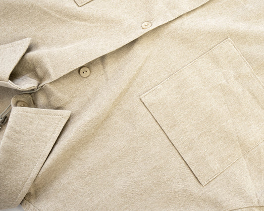 Camisa Corte Holgado Manga Corta