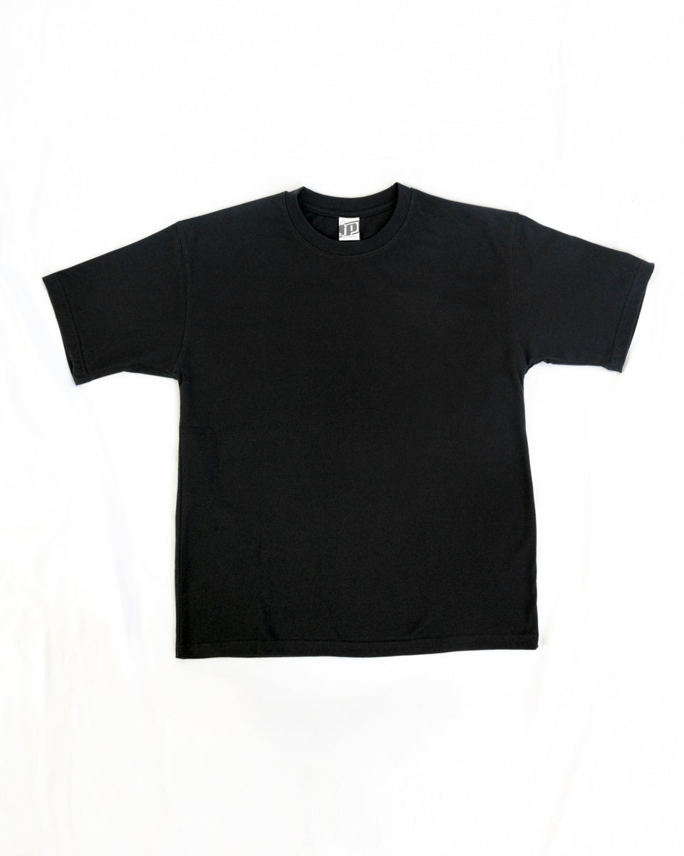 Playera Negra Corte Relajado