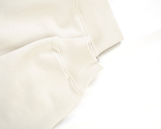 Polo Manga Larga Beige