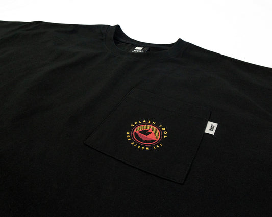 Playera Gráfico Splash Cool Iceberg Negro