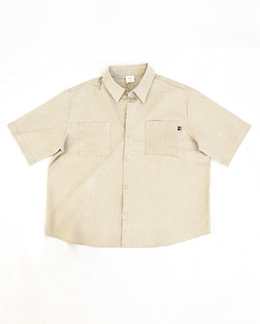 Camisa Corte Holgado Manga Corta